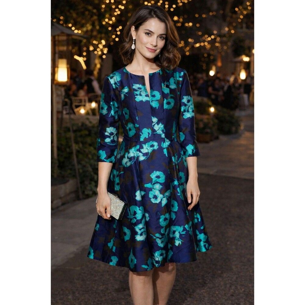 Oscar de la Renta couture dress US 8